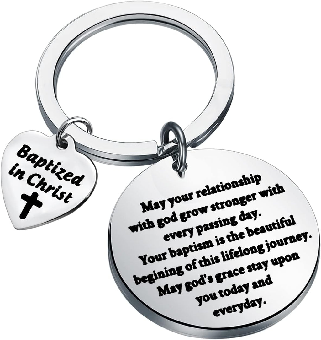 Baptism Gift - Religious Gift for Baptized in Christ, Godmother & Communion