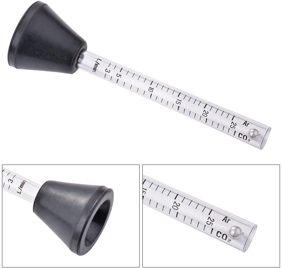 Argon Co2 Professional Gas Flow Meter Tester Flowmeter (peashooter) for Mig Tig Welder Welding