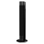 OSC73 37" Whole Room Air Circulator Tower Fan with Remote Control, Black