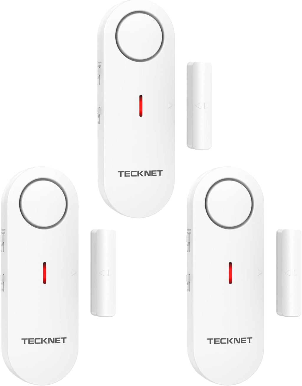 Door Alarms for Kids Safety, Window Alarm Pool Alarms Door Alarm for Home Security, 2-in-1 Alarm & Chime, 3-Level
