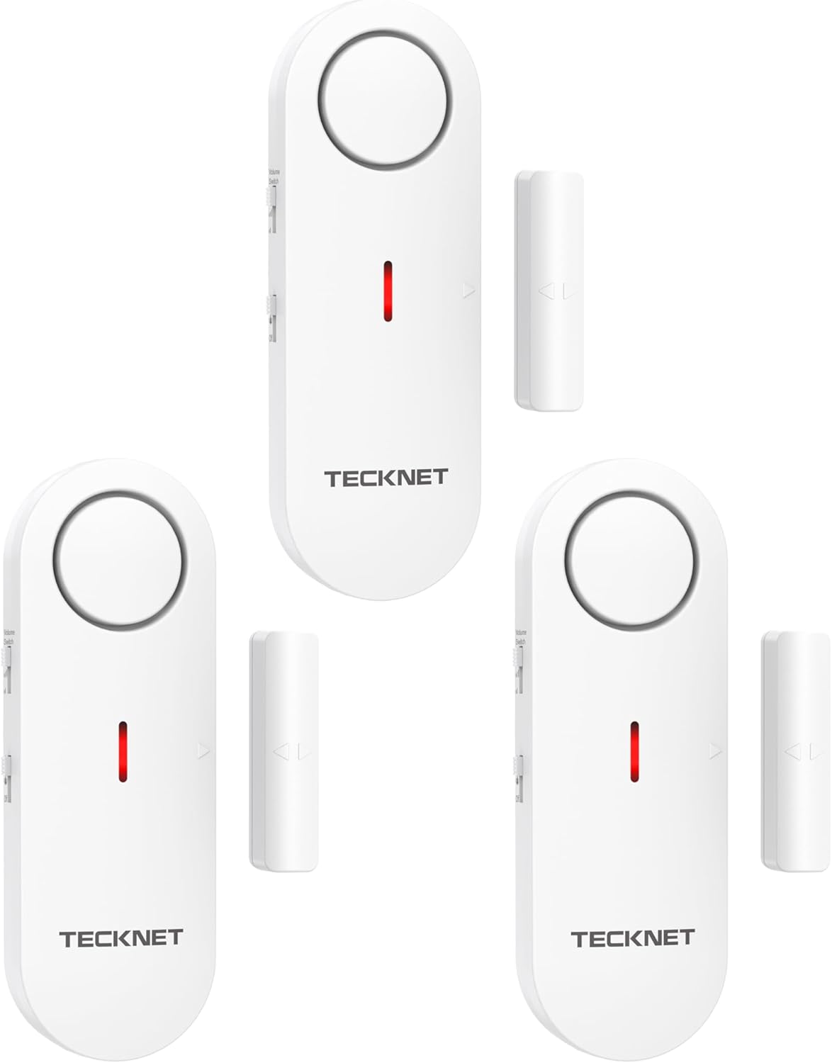 Door Alarms for Kids Safety, Window Alarm Pool Alarms Door Alarm for Home Security, 2-in-1 Alarm & Chime, 3-Level