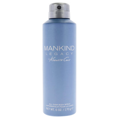 Kenneth Cole Mankind Legacy Body Spray for Men, 6 Fl Oz