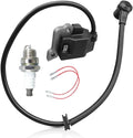 Ignition Coil Spark Plug Kit Fit for Husqvarna 501424329 Poulan Pro PR48BT