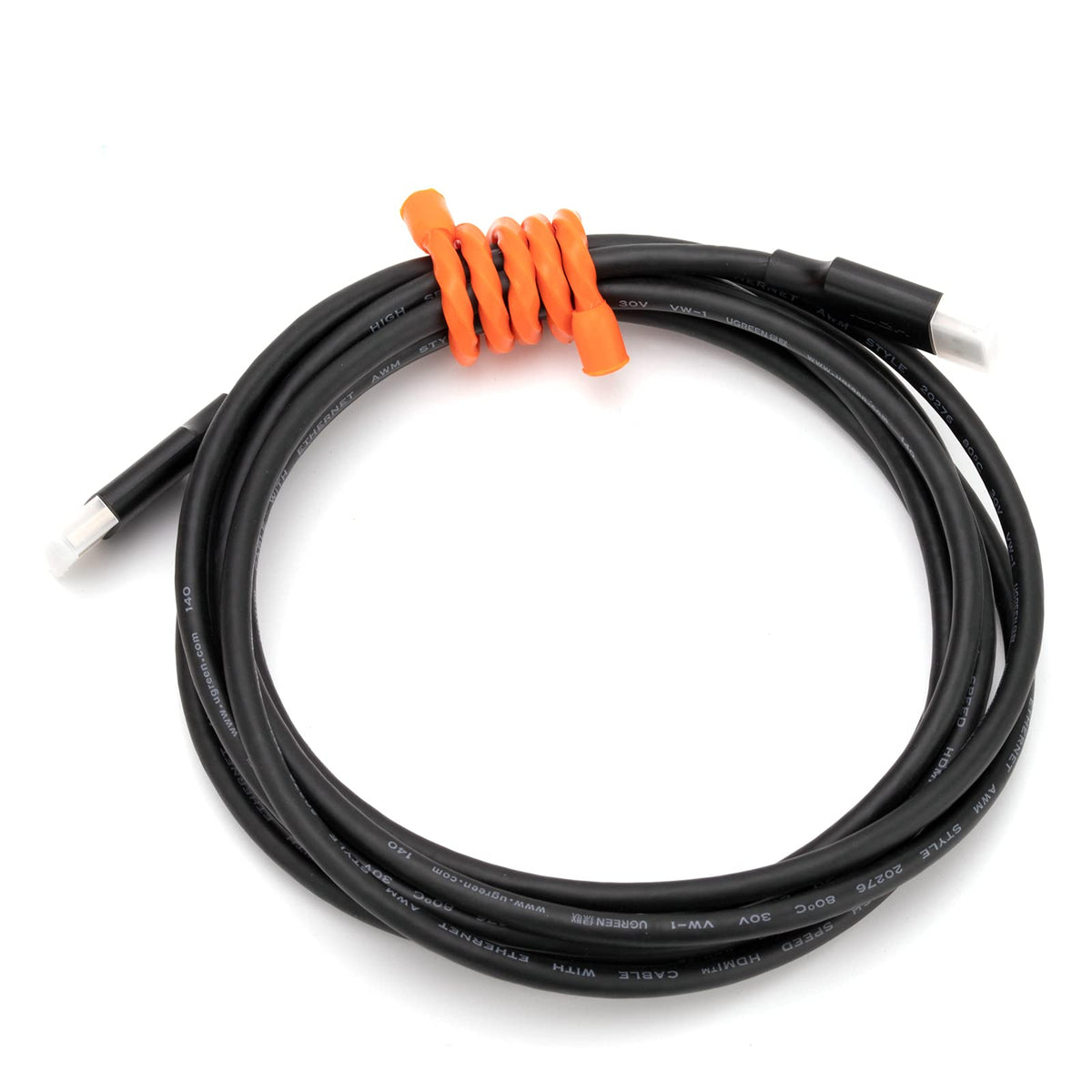 20 PCS Silicone Cable Ties - Reusable Rubber Twist Ties Bendable Cable Ties for Bundling and Holding, All Purpose