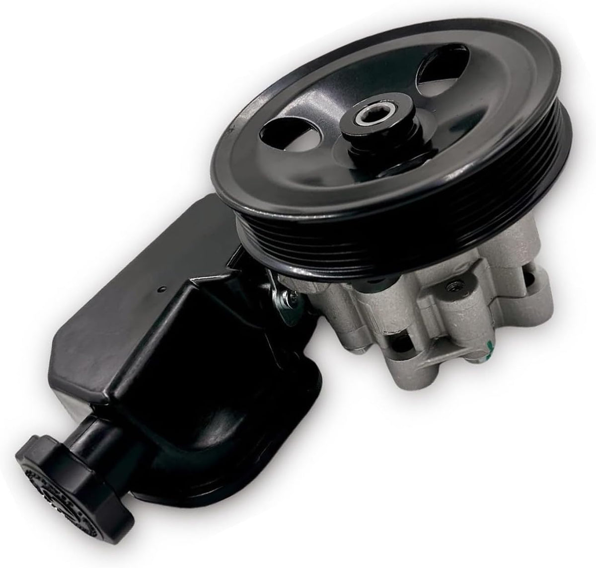 Power Steering Pump with Pulley & Reservoir, For Dodge