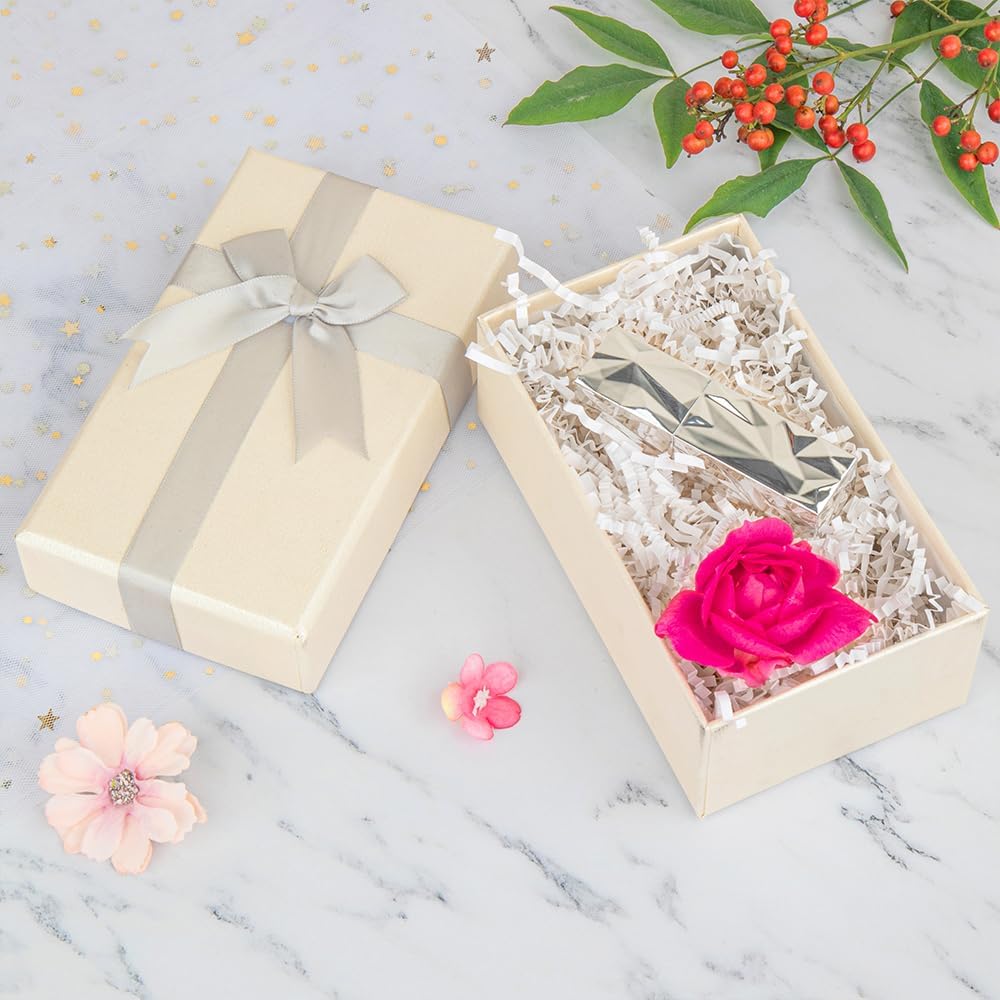 Crinkle Cut Paper Shred Filler Gift Cushion Streamer White