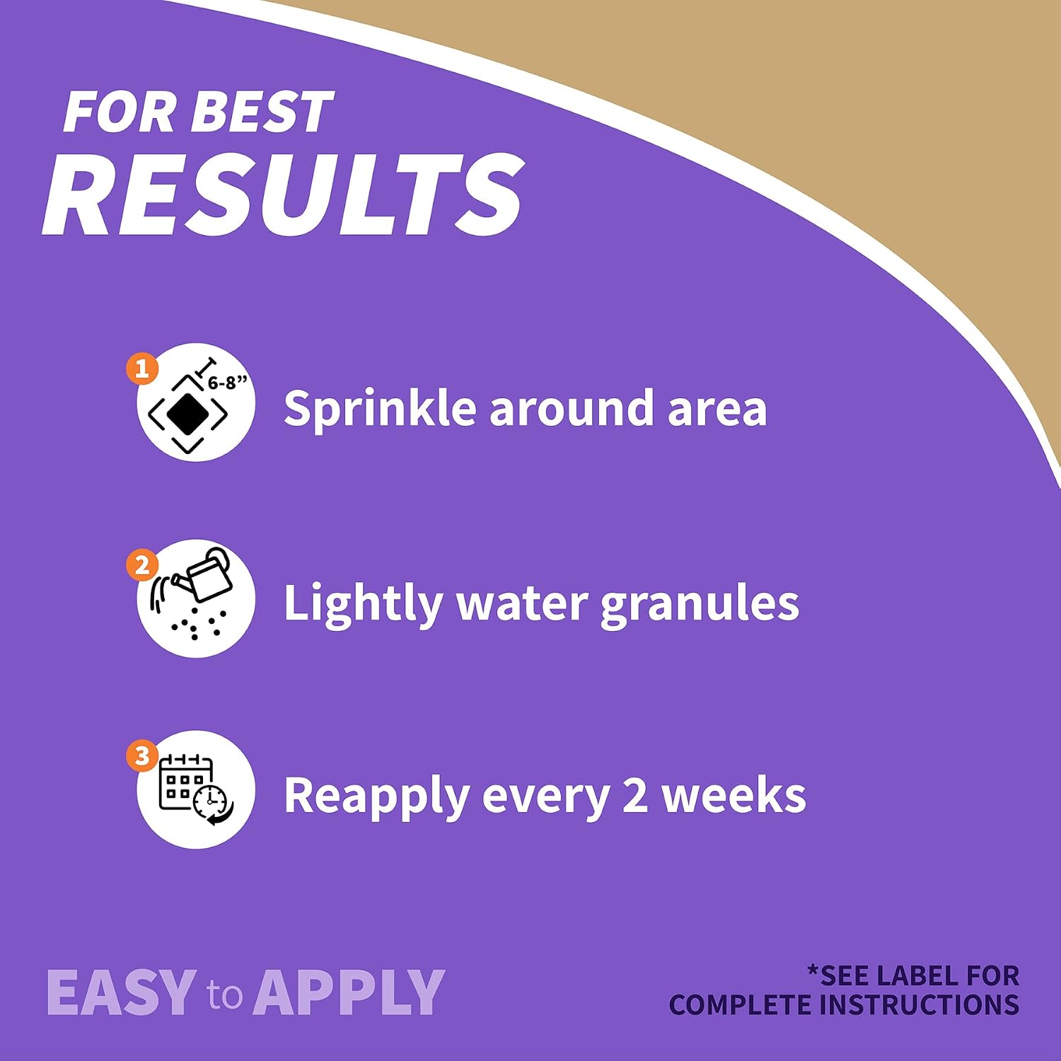 Repels-All Animal Repellent Granules, 6 lbs. | Ready-to-Use Deer & Rabbit Repellent, Deter Pests from Lawn & Garden