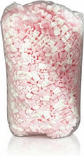 Biodegradable Anti-Static Packing Peanuts, 30 Gallons / 4 Cu Ft S-Shaped Loose Fill, Void Fill Cushioning, Protective