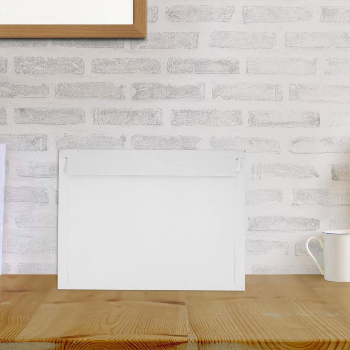 Mailing Envelopes Document Mailers Self Seal Cardboard 25pcs White