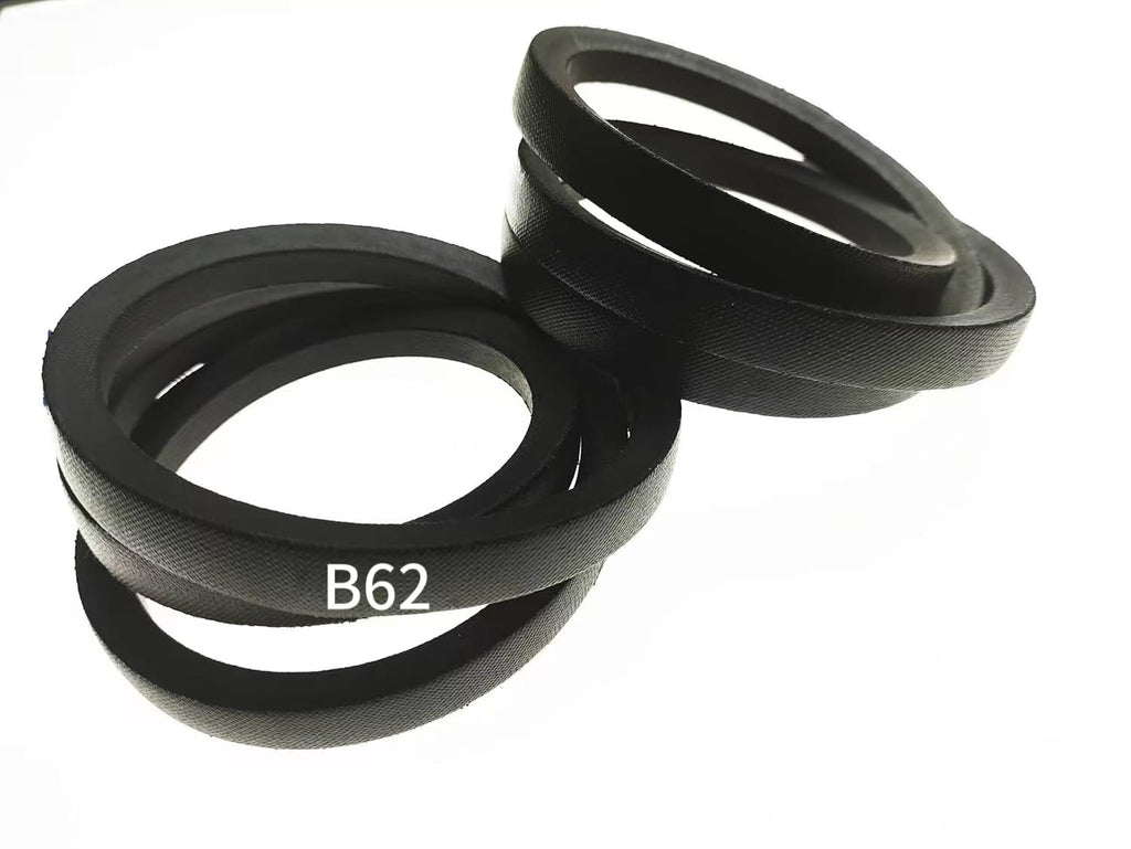 B62/5L650 V-Belt, 5/8 x 65in, Rubber Material, 2 Pcs