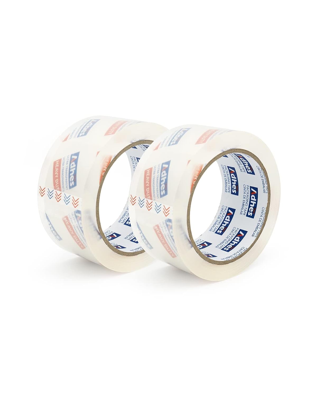 ADHES Super Clear Packing Tape, 6 Rolls x 1.88 Inch x 55 Yards