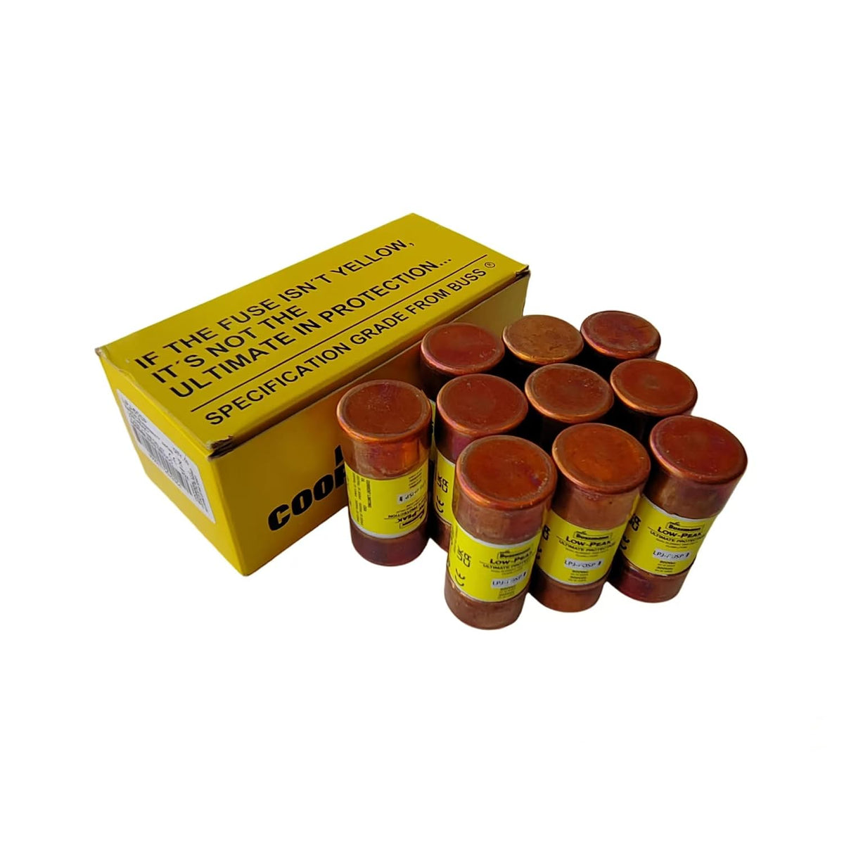 10pcs LPJ-25SP LPJ25SP 25A 600Vac Time-Delay Fuse