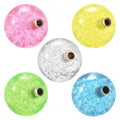 5 Pcs Joystick Ball Top Handle 35mm 5 Colors Round Topball Handle Crystal Rocker Ball Joystick Replacement Arcade