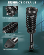 AUTOMUTO RWD Complete Struts Assembly Front Rear for Chrysler 300 2005-2010