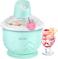 Ice Cream Maker, DIY Visualization Electric for Gelato & Sorbet 1QT