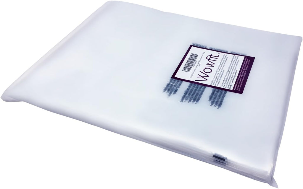 400 CT 4-Size FBA Poly Bags, Suffocation Warning, Permanent Adhesive
