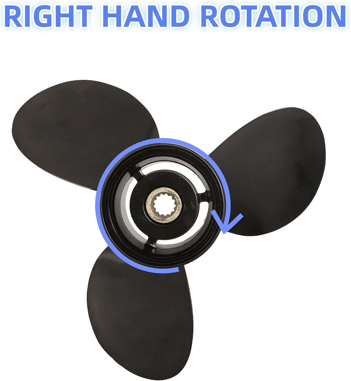 Propeller Compatible for Johnson Evinrude OMC V4 Outboard 40-140 HP