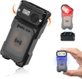 X3 Mini Rechargeable Flashlight with Charging Base 180 Degree EDC Keychain Flashlight Twist Ip65 Waterproof Magnet