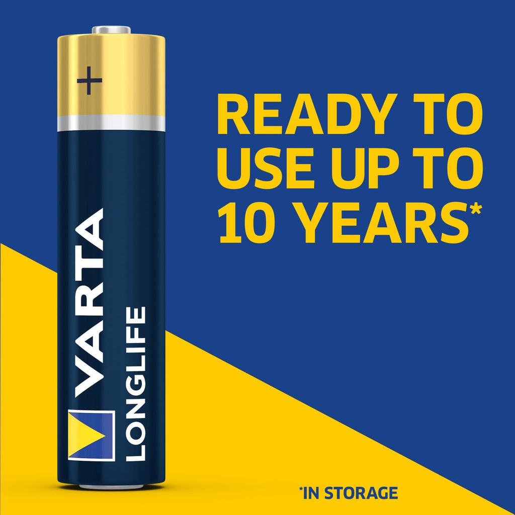 Longlife AAA Batteries (48 Pack), Alkaline Triple A Battery