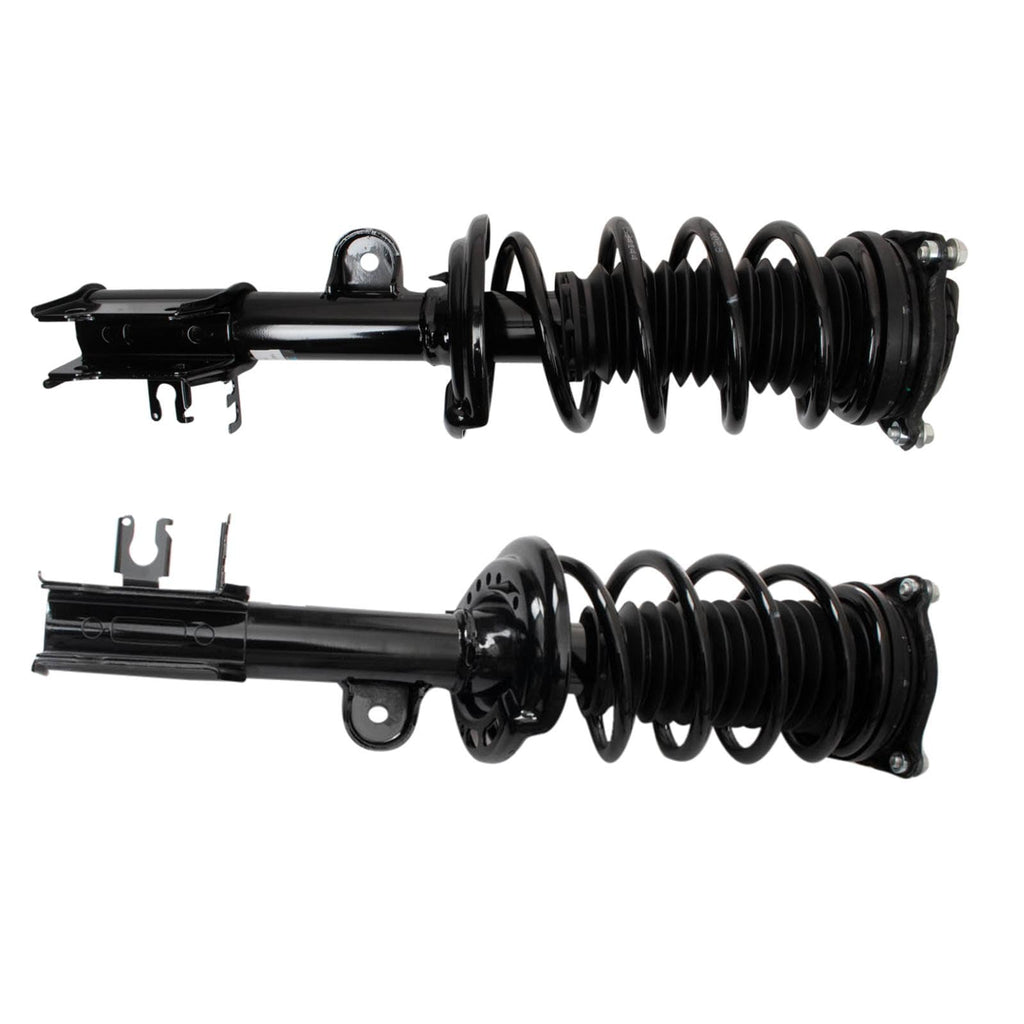 TRQ Front Driver and Passenger Side Strut and Spring Assembly Set Loaded