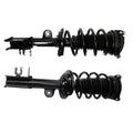 TRQ Front Driver and Passenger Side Strut and Spring Assembly Set Loaded
