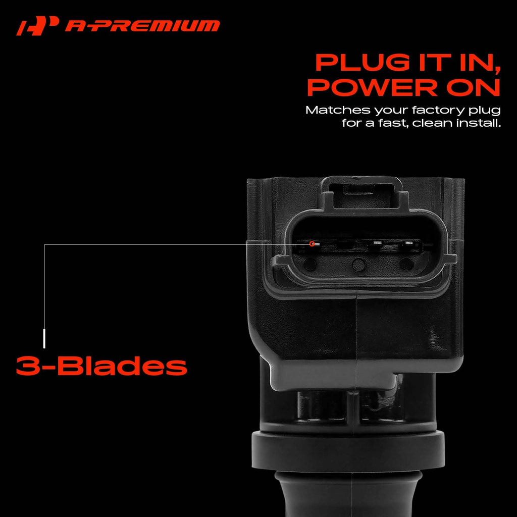 A-Premium Ignition Coil Compatible with Scion & Toyota