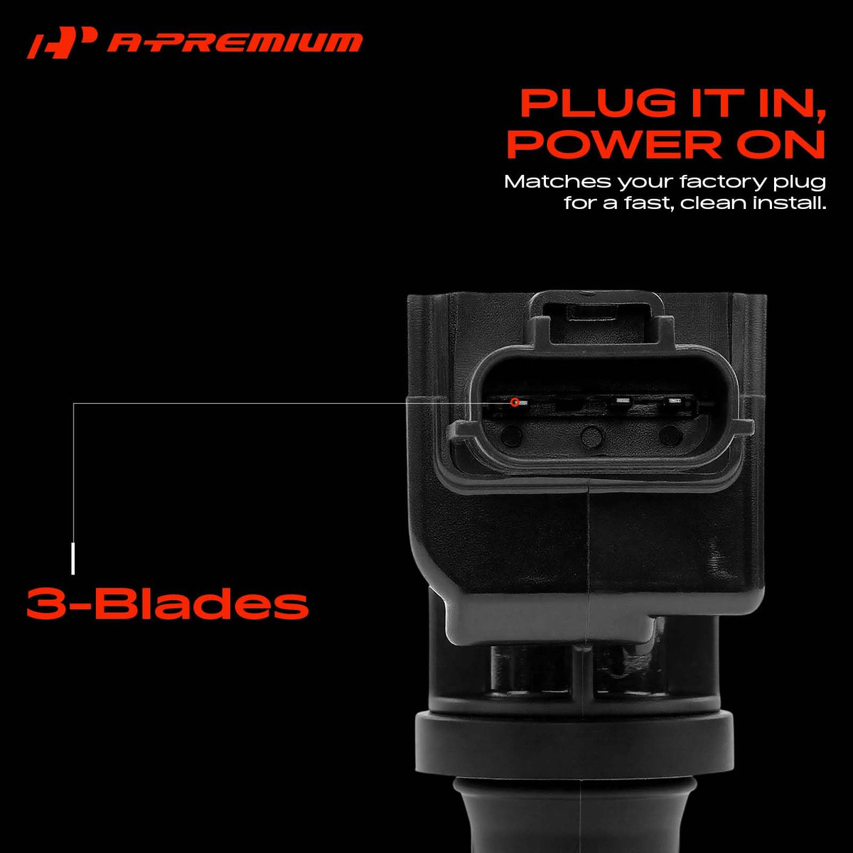 A-Premium Ignition Coil Compatible with Scion & Toyota