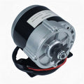 24V 350W Gear Reduction Electric Motor with 9 Tooth Sprockets for Small Electric Vehicles, Mopeds, Mini Bikes, E Scooter, Wheelchairs, Massagers and Mowers (24V 350W)