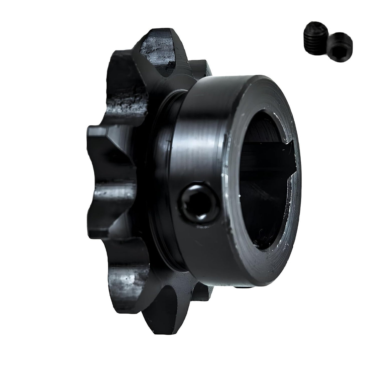 Jeremywell #50 Roller Chain Sprocket, 10 Tooth B-Hub, 3/4" Bore
