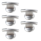 Bryzantine 5pcs 74007918 Burner Knobs, Stove Burner Control Knobs Cooktop Range Knobs for Jenn Air JEC9530ADS, JEC8430ADB, JEC8430ADF, JEC8430ADN, JEC8430ADS, JEC8430ADW