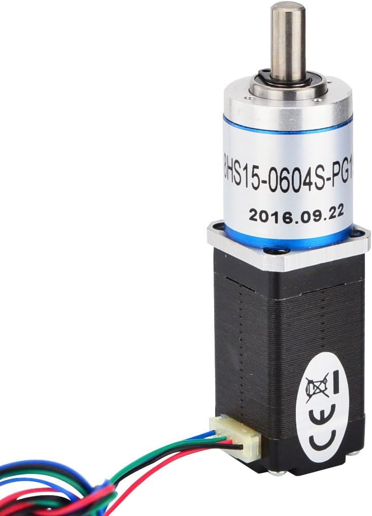 STEPPERONLINE 19:1 Planetary Gearbox Nema 8 Stepper Motor Geared Stepper Motor