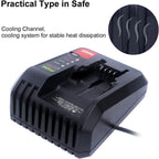 Biswaye PCC692L Rapid Charger Compatible with Porter Cable 20V Battery