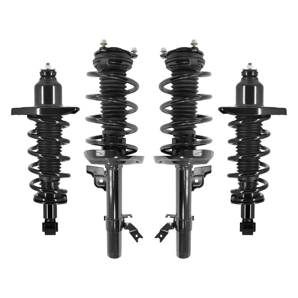 COMPLETESTRUTS - Front & Rear Complete Strut Shock Assemblies with Coil Springs Replacement for 2017-2023 Honda Ridgeline AWD - Set of 4