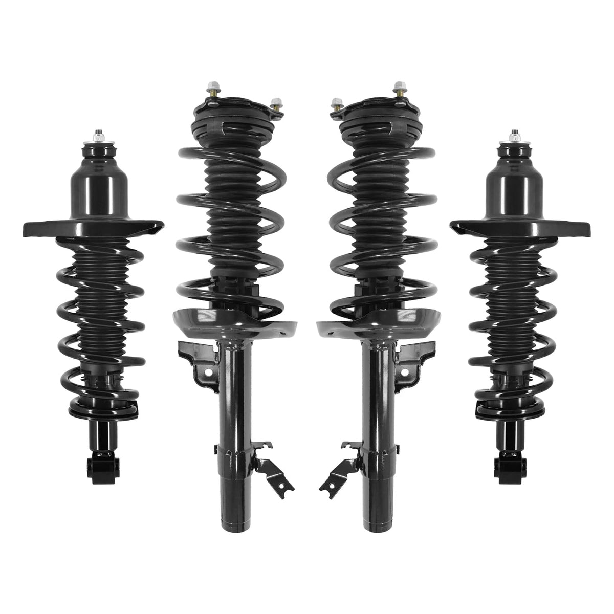 COMPLETESTRUTS - Front & Rear Complete Strut Shock Assemblies with Coil Springs Replacement for 2017-2023 Honda Ridgeline AWD - Set of 4