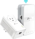 AV1000 Powerline Ethernet Adapter WiFi Extender Kit, Passthrough | Includes AV1000 Powerline Adapter and AC1200 Dual