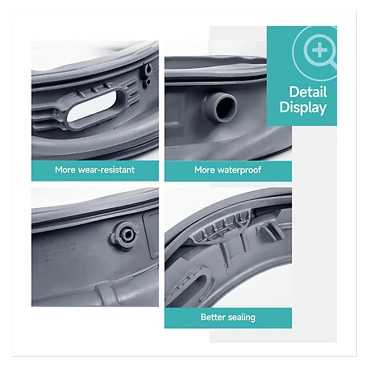 Washer Door Boot Seal，Compatible For Samsung