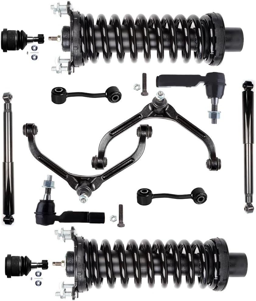 Fits 2005-2007 for Jeep Liberty Front Struts Rear Shocks Control Arms Kit