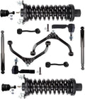 Fits 2005-2007 for Jeep Liberty Front Struts Rear Shocks Control Arms Kit