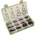 Mr O-Ring AS568 Nitrile O-Ring Kit, 90 Durometer, Black, 12 Sizes 200 Pieces
