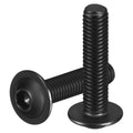 50pcs M8-1.25x35mm 304 SS Flanged Button Head Socket Cap Screws