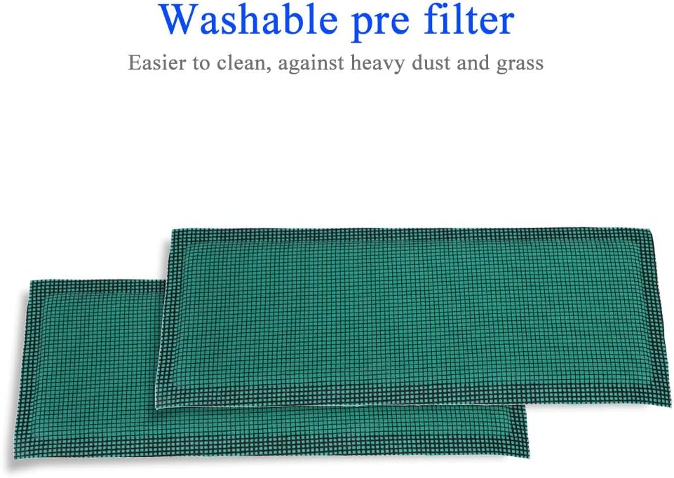 Air Filter 698083 795115 Air Filter for MTD Toro Craftsman 33425 LT1000 LT3000 Riding Mower 697015 Pre Filter 697153 797008 697634 Filter Pack of 2