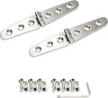 316 Stainless Steel Heavy Duty Marine Boat Strap Hinge, 6" 2 Pack