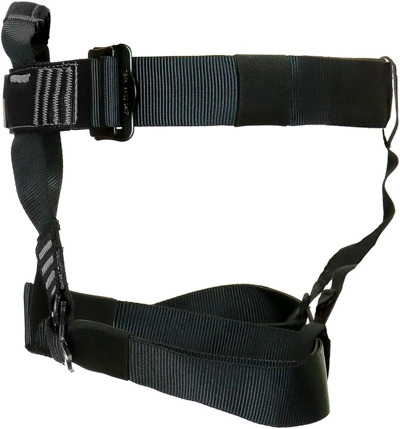 Rock Climbing Harness - Fusion Climb - (5,000 LBS Rated) Professional Half Body Harness for Mountaineering, Tree