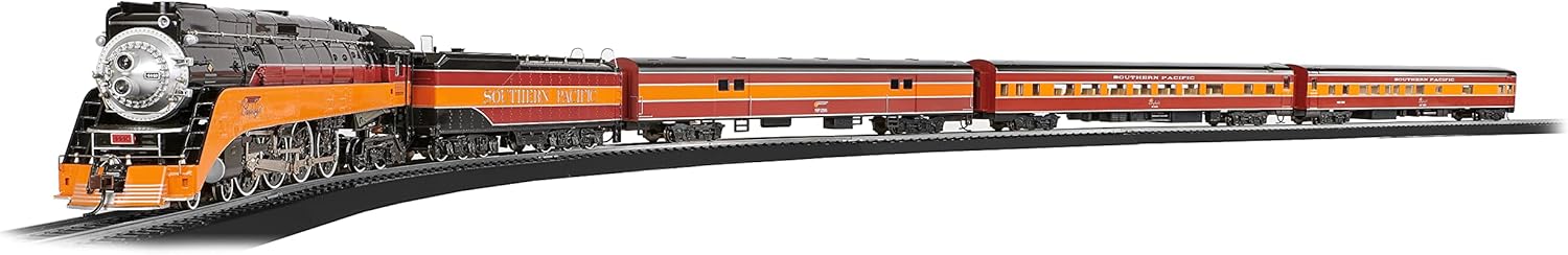 Trains Daylight Special Ready to Run Electric Train Set - HO Scale | Complete Starter Set, Locomotive, Rolling Stock