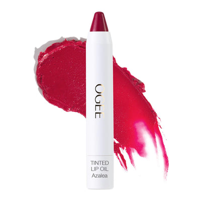 Tinted Sculpted Lip Oil - Organic Lip Stain, Balm & Color - AZALEA