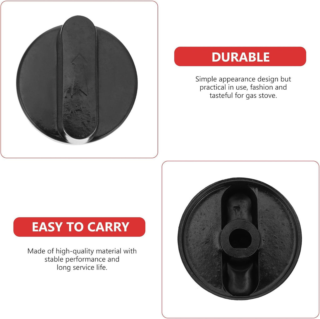 10pcs Plastic Gas Stove Knobs Rotary Range Control Replacement Parts