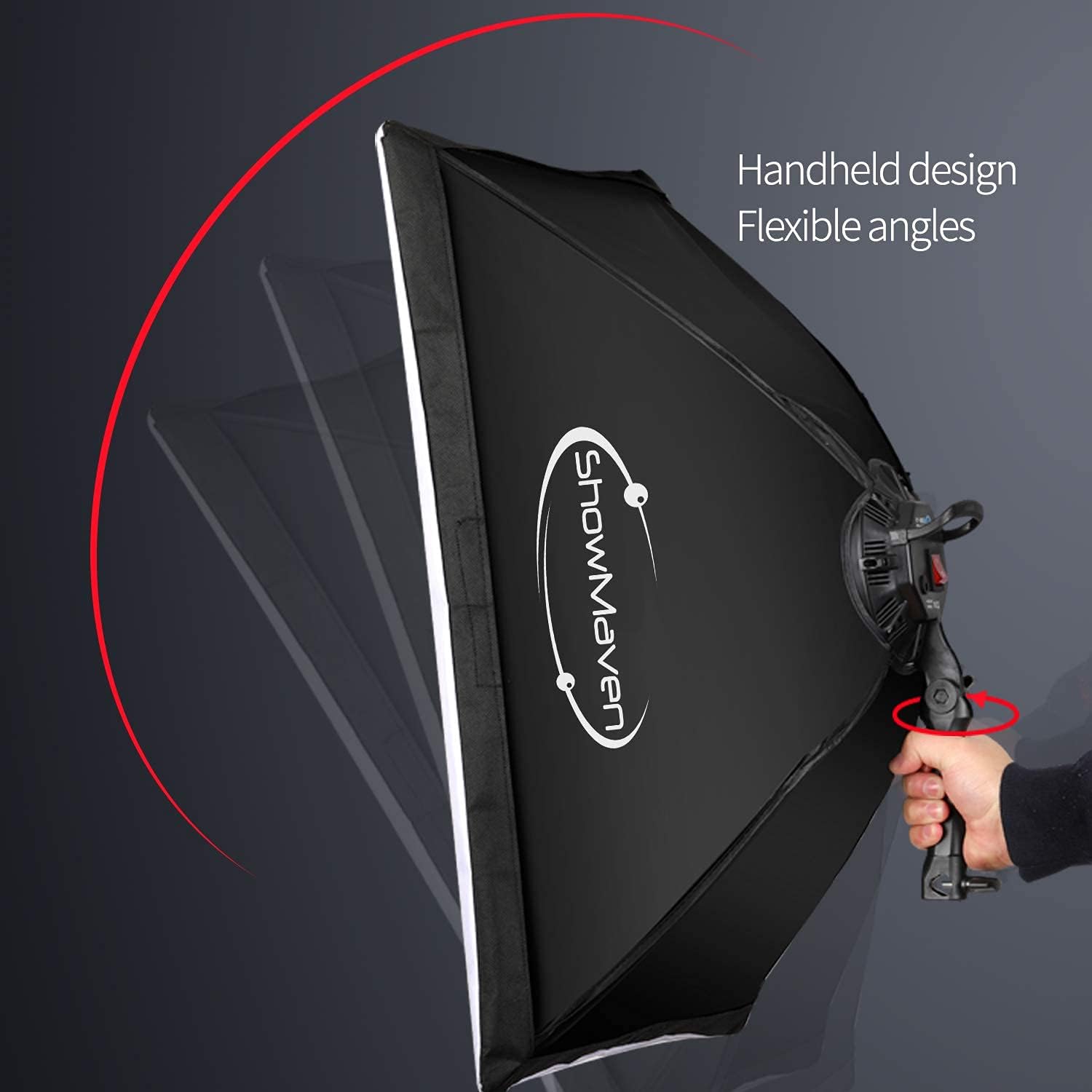 45W Dimmable LED Light with Double Color Temperature Continuous Lighting Studio Kit,3 Packs 20x28 Inches Studio Softbox