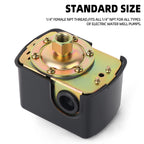 MEANLIN Well Pump Pressure Switch 20-40 PSI 1/4" FNPT