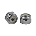 #12-24 Nylon Insert Locknuts 304 Stainless Steel - Pack of 25