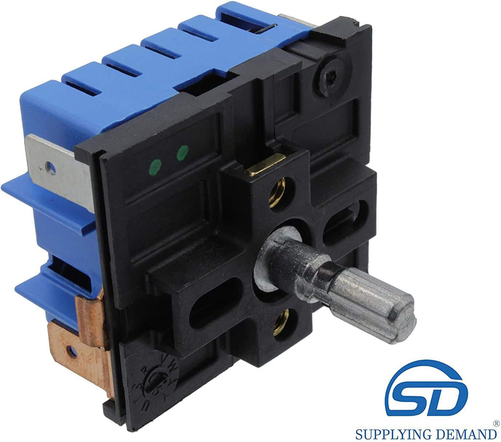 Supplying Demand WB24X25013 4464832 Electric Range Infinite Control Switch Replacement Model Specific Not Universal